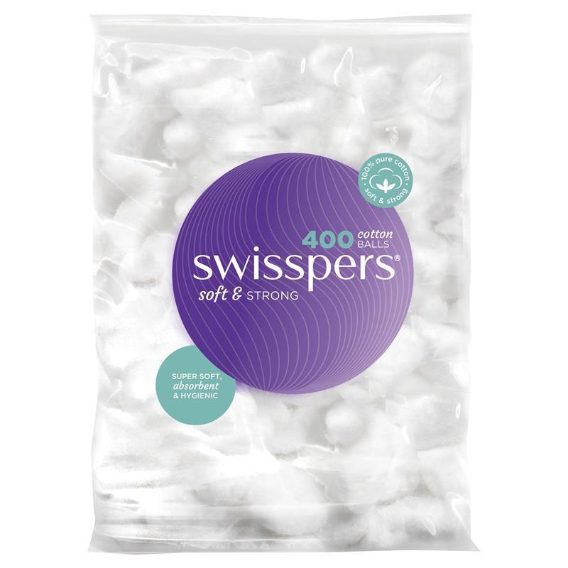 Swisspers Cotton Balls - 400 Pack