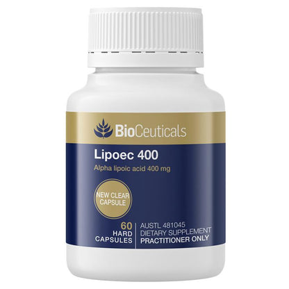 BioCeuticals Lipoec 400 60 Capsules