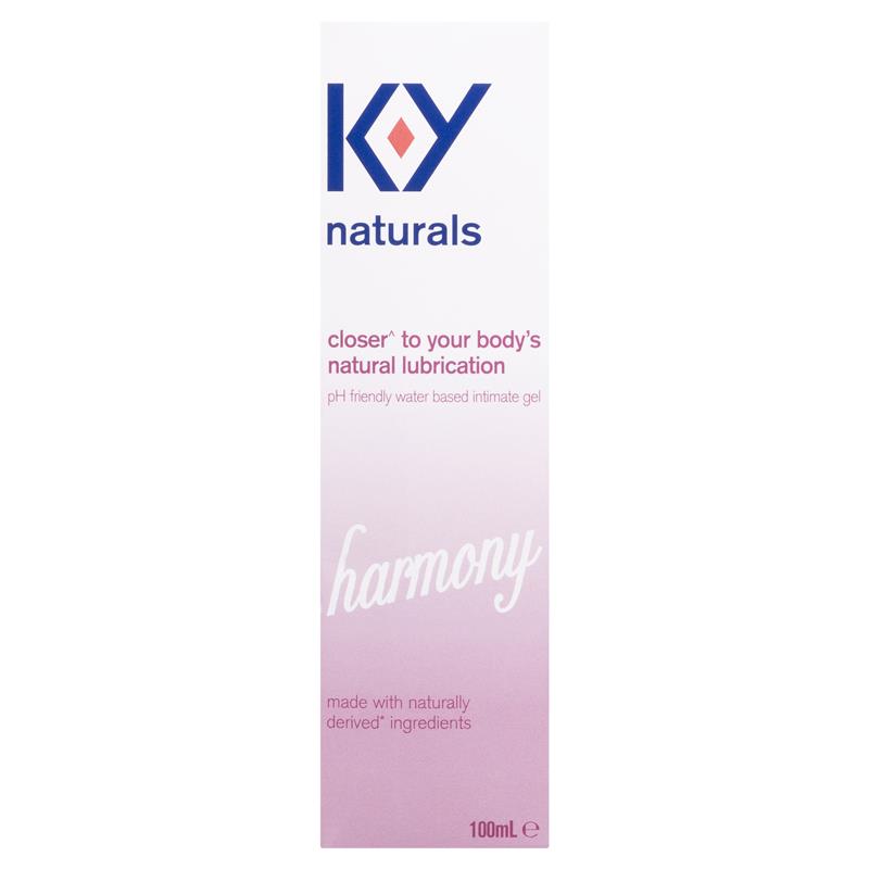 Durex KY Naturals Harmony Intimate Gel - 100ml for Natural Comfort