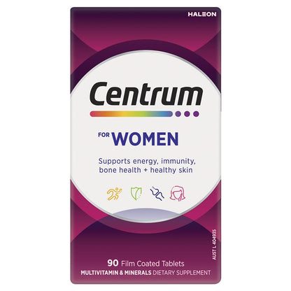 Centrum For Women 90 Tablets Exclusive Size