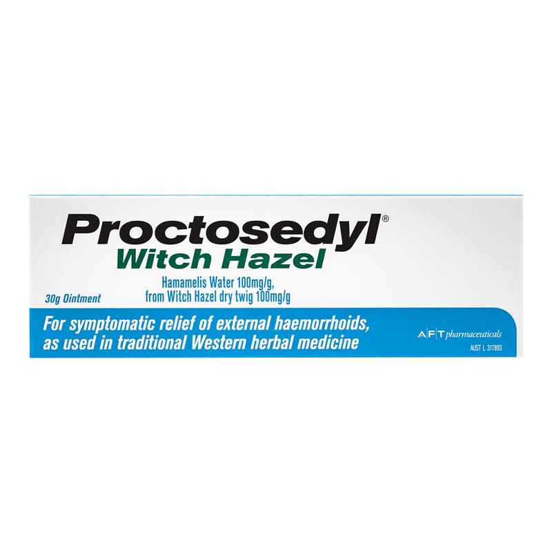 Proctosedyl Witch Hazel Haemorrhoids Ointment 30g