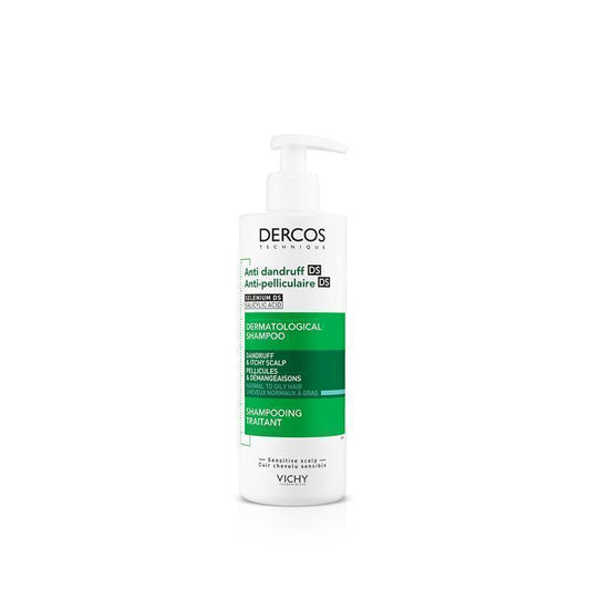 Dercos Anti-Dandruff DS Shampoo for Normal to Oily Hair - 390ml