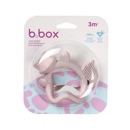 B.Box Wrist Teether Blush