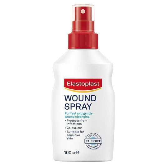 Elastoplast Wound Spray 100ml - Essential Wound Cleansing Solution
