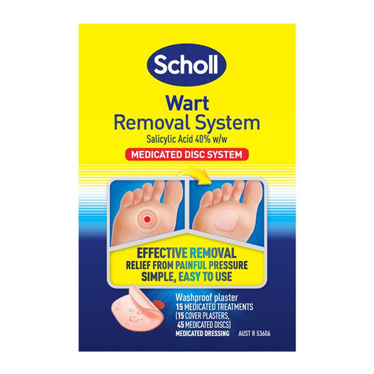 Scholl Wart Removal System - Washproof & Effective Wart Treatment