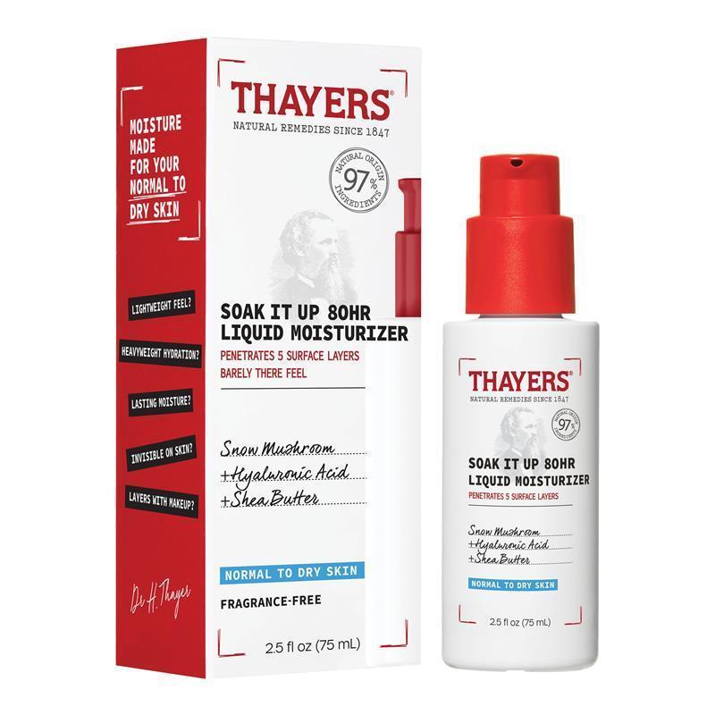 Thayers Soak It Up 80 Hour Liquid Facial Moisturiser 75ml