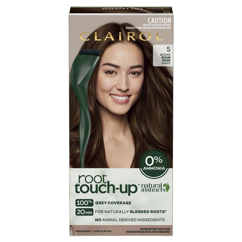 Clairol Root Touch Up Natural Instincts 5 Medium Brown Permanent Hair Colour