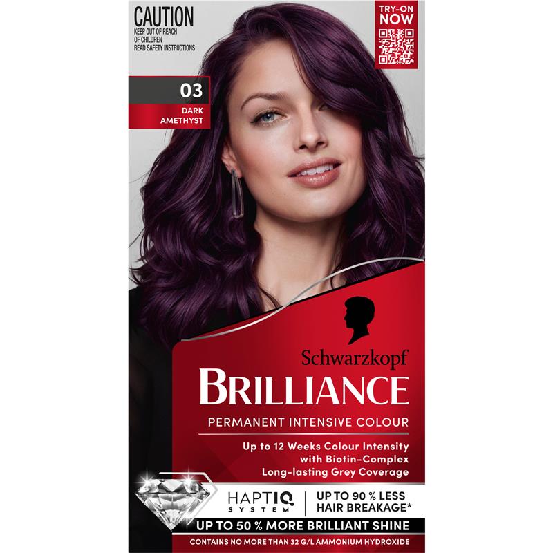 Schwarzkopf Brilliance 03 Dark Amethyst New