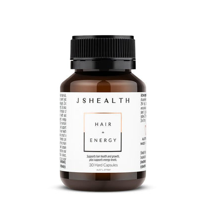 JSHealth Hair + Energy Formula 30 Capsules
