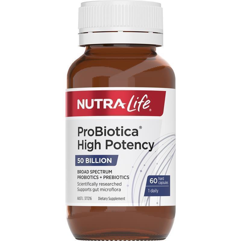 Nutra-Life Probiotica High Potency 60 Capsules Exclusive Size