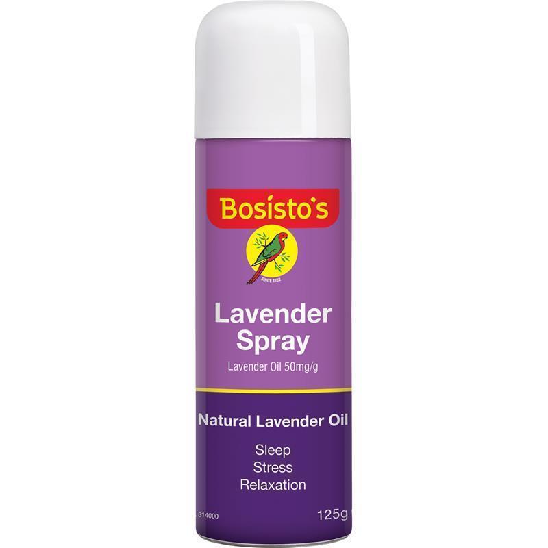 Bosisto's Lavender Spray 125g - Relaxing Aromatherapy Mist
