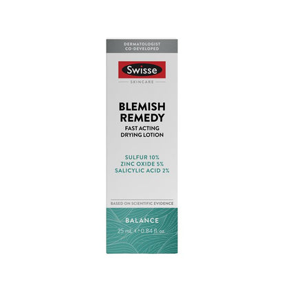 Swisse Skincare Blemish Remedy Fast-Acting Drying Lotion 25ml