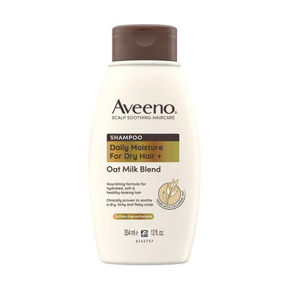 Aveeno Oat Milk Blend Moisturising Shampoo for Dry & Damaged Hair 354mL