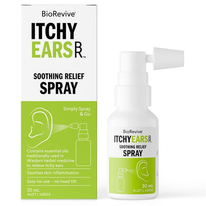 BioRevive Itchy Ears Spray 30ml - Soothing Relief for Itchy Ears