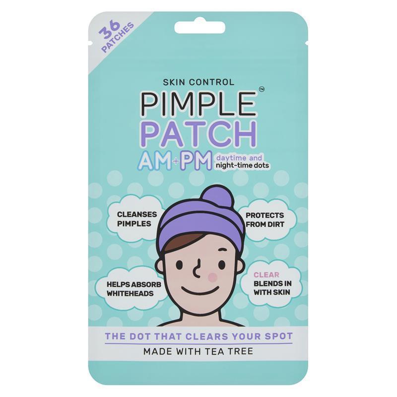 Skin Control Pimple Patches AM & PM Daytime and Night time dots 36 Patches