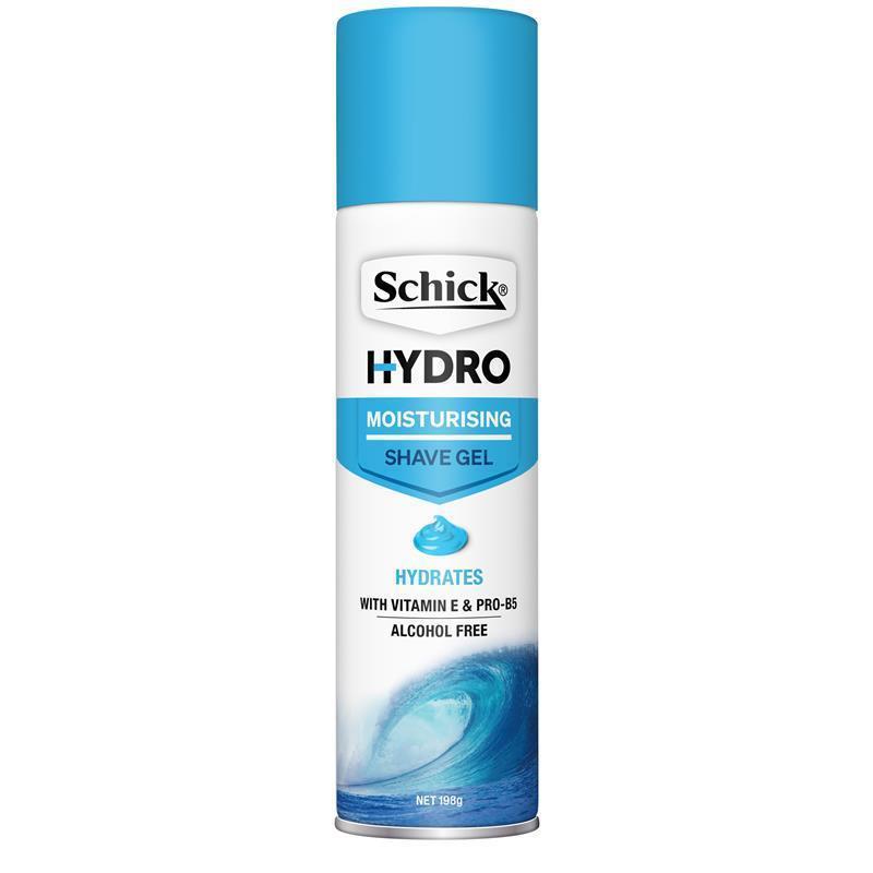 Schick Hydro Moisturising Shave Gel 198g - Smooth Shaving Experience