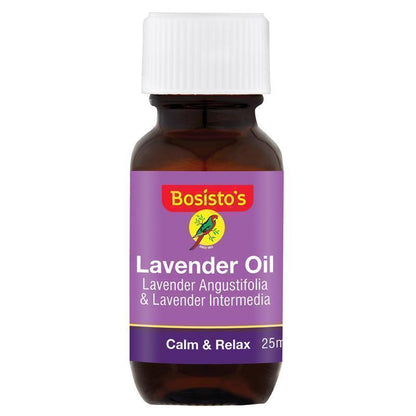 Bosisto's Lavender Oil 25ml - Natural Relaxation & Aromatherapy