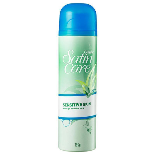 Gillette Venus Satin Care Sensitive Shaving Gel with Aloe Vera 195g