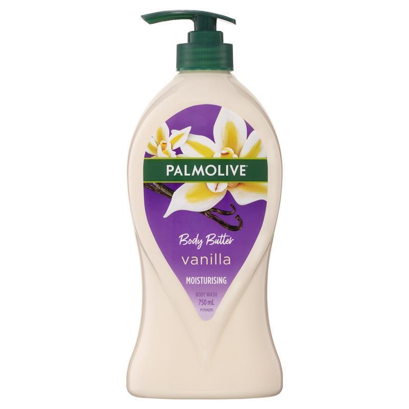 Palmolive Body Butter Vanilla Moisturising Body Wash - 750ml