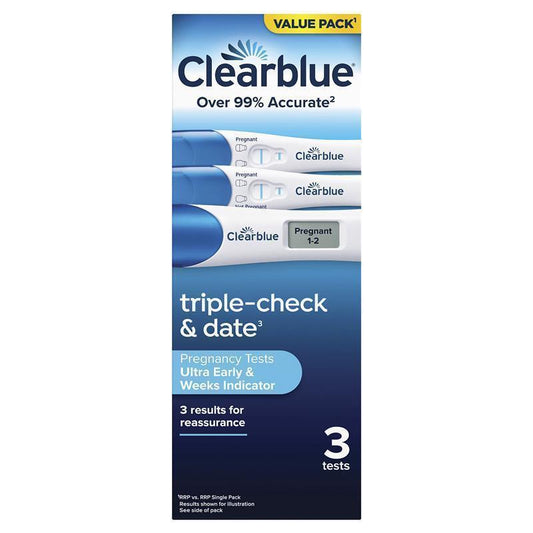 Clearblue Ultra Early Pregnancy Test Combo - 3 (1 Digital, 2 Visual)