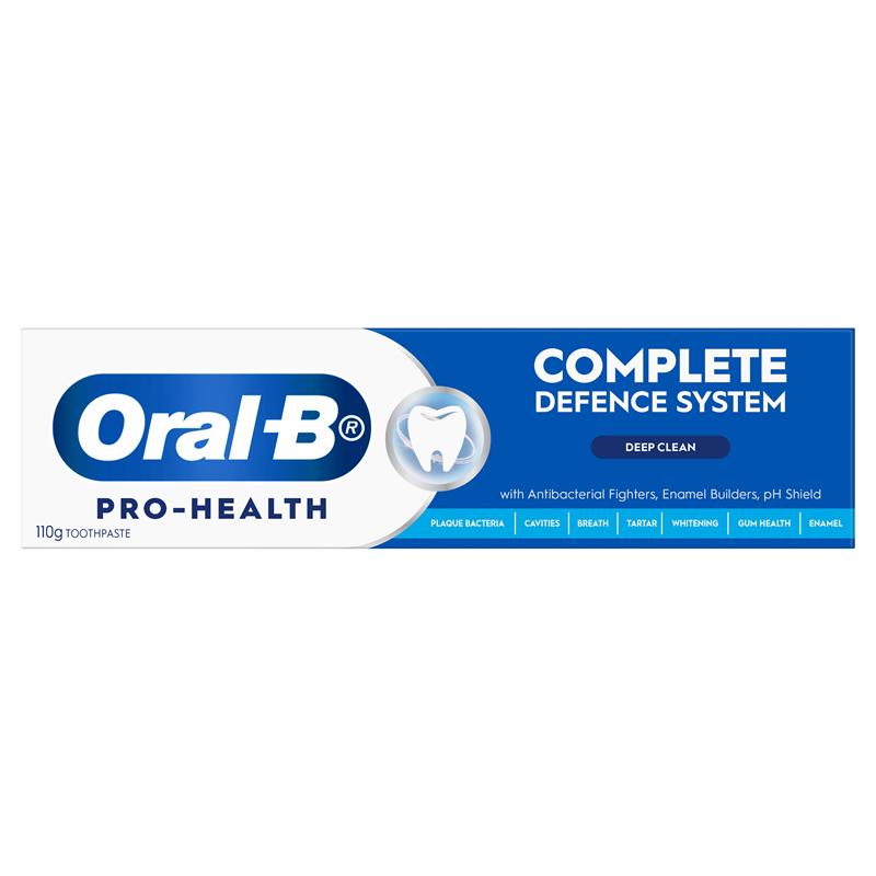Oral-B Pro Health Advanced Deep Clean Toothpaste 110g - Mint Freshness