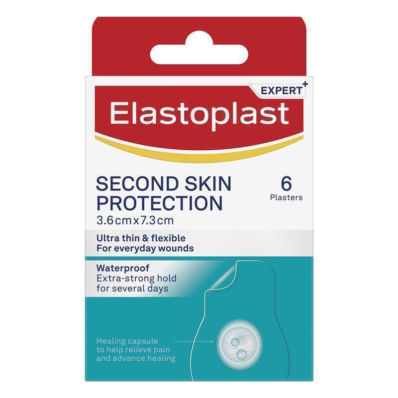 Elastoplast Second Skin Protection Strips - 3.6cm x 7.3cm (6 Pack)