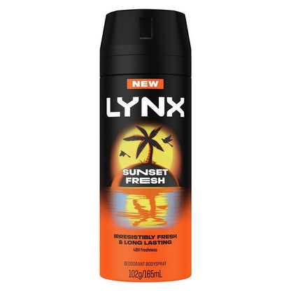 Lynx Deodorant Sunset Fresh 165ml