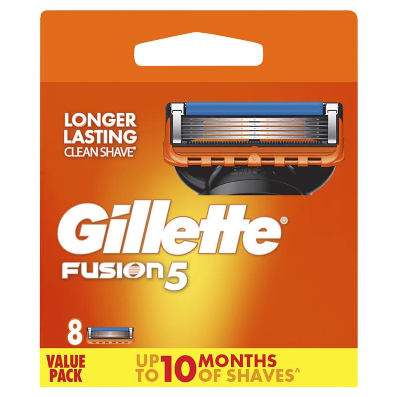 Gillette Fusion Manual Razor Blades 8 Pack