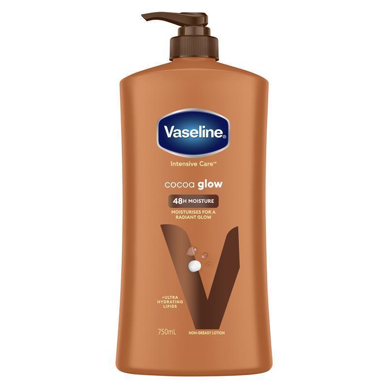 Vaseline Intensive Care Body Lotion Cocoa Glow 750ml - Deep Moisturizing