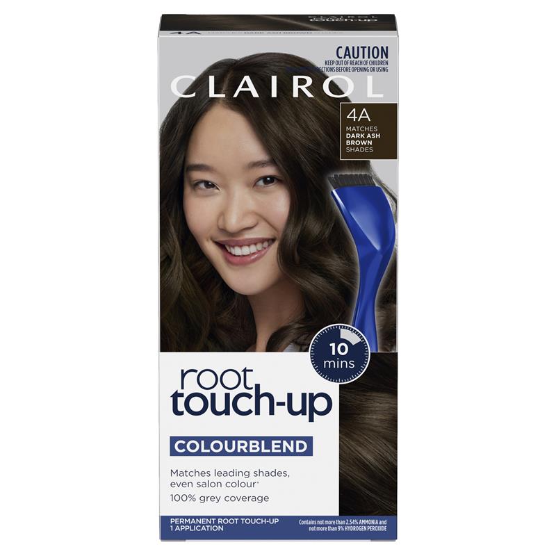 Clairol Root Touch Up Permanent Hair Colour 4A Dark Ash Brown