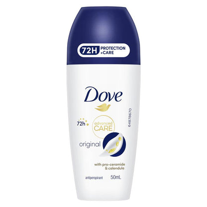 Dove Women Advanced Care Antiperspirant Deodorant 72h Roll On - Original 50ml
