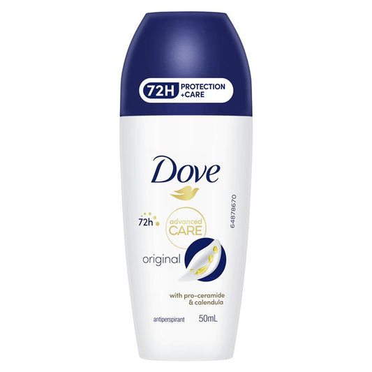 Dove Women Advanced Care Antiperspirant Deodorant 72h Roll On - Original 50ml