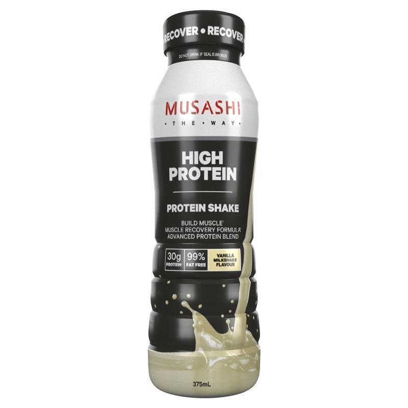 Musashi High Protein Vanilla Shake - 375ml