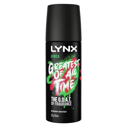 Lynx Africa Deodorant Body Spray - 30g