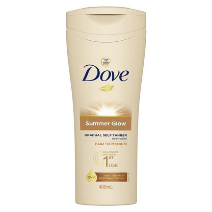 Dove Summer Glow Body Lotion for Fair to Medium Skin - 400ml