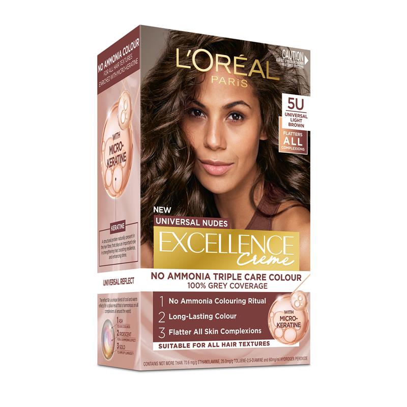 L'Oreal Excellence Creme Universal Nudes Light Brown 5U