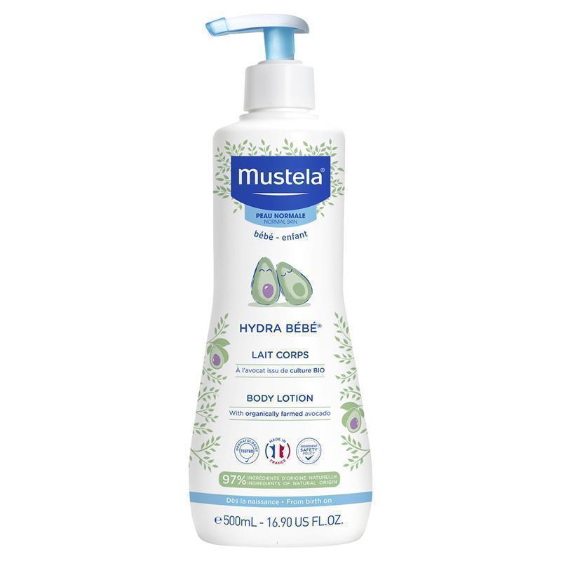 Mustela Hydra Bebe Body Lotion 500ml - Daily Hydration for Baby's Skin