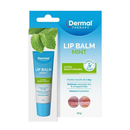 Dermal Therapy Lip Balm Tube Mint 10g