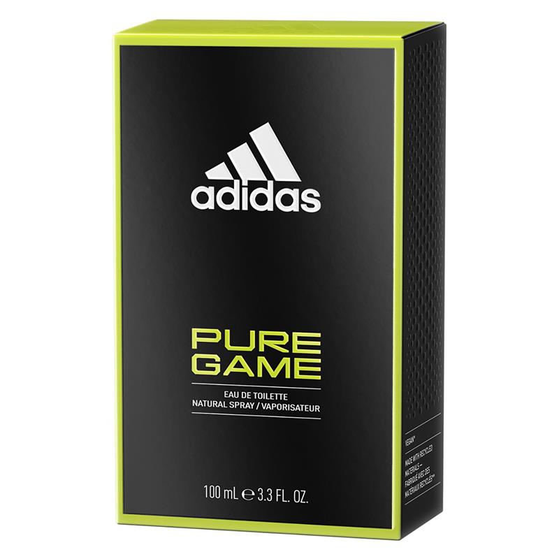 Adidas Pure Game Vegan Formula Eau de Toilette 100ml