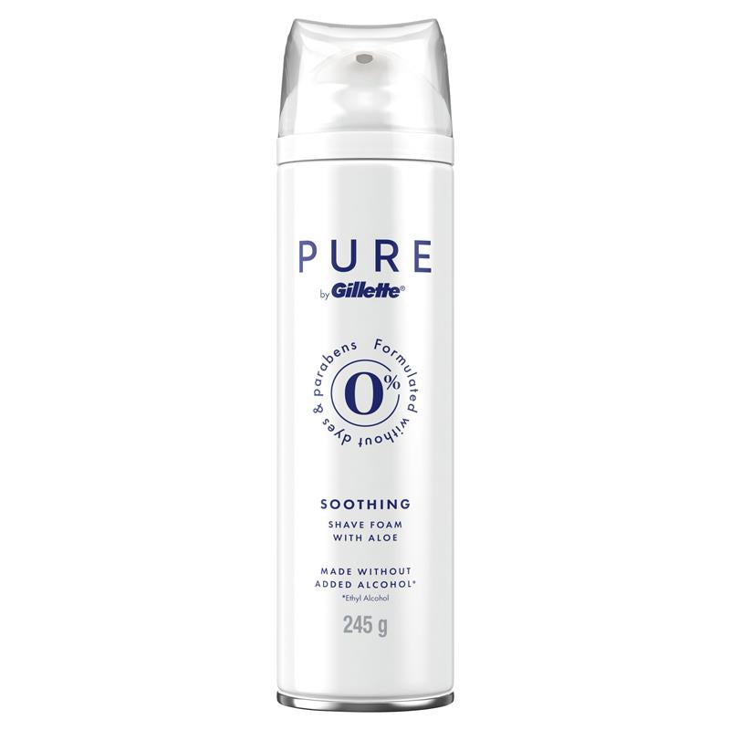 Gillette Pure Sensitive Shave Foam 245g