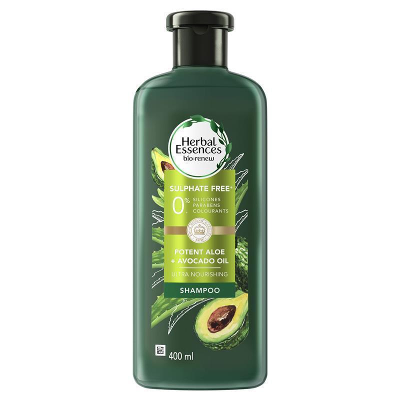 Herbal Essences Bio Renew Potent Aloe + Avocado Oil Shampoo 400ml