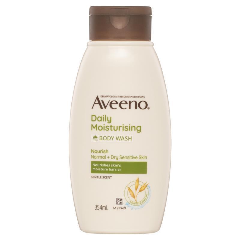 Aveeno Daily Moisturizing Body Wash for Sensitive Skin, 354ml