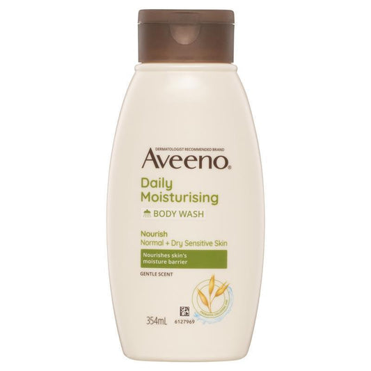 Aveeno Daily Moisturizing Body Wash for Sensitive Skin, 354ml