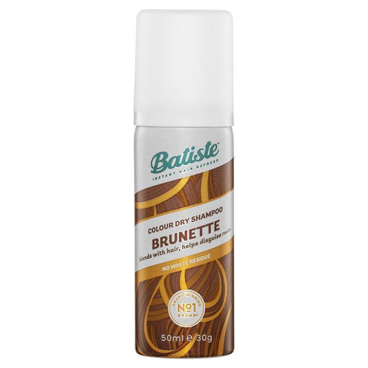 Batiste Beautiful Brunette Dry Shampoo 50ml - Instant Refresh for Brunette Hair