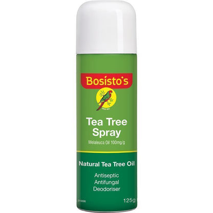 Bosisto's Tea Tree Spray 125g - Natural Antiseptic Spray