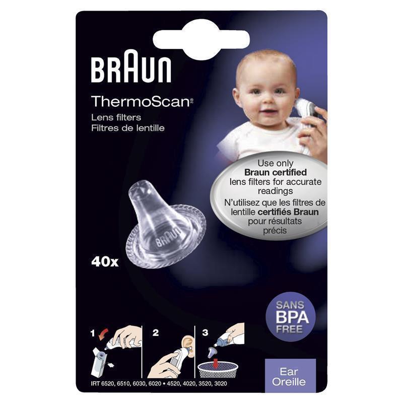 Braun Thermoscan Lens Filters LF40 - 40 Pack