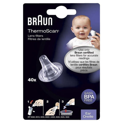 Braun Thermoscan Lens Filters LF40 - 40 Pack
