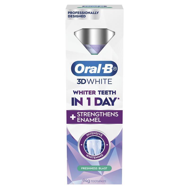 Oral-B 3D White Intensive Whitening Toothpaste - Freshness Blast 94g