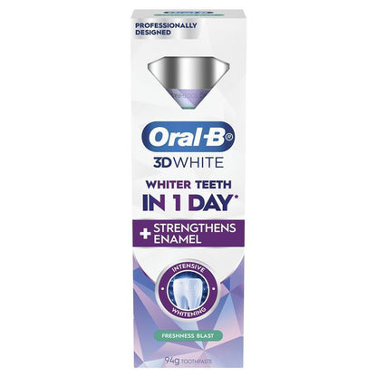 Oral-B 3D White Intensive Whitening Toothpaste - Freshness Blast 94g