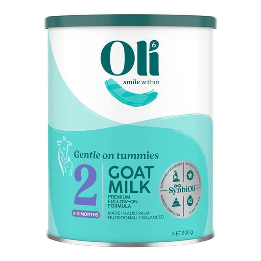 Oli6 Stage 2 Dairy Goat Milk Formula Follow On 800g - Premium Nutrition for Infants
